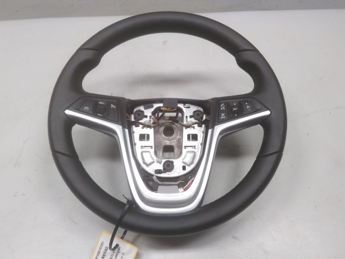 Opel Meriva B original Multifunktion-Lederlenkrad 3-Speichen beheizt Bj.2012