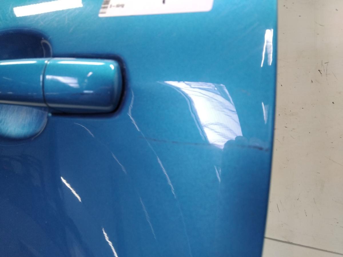 Citroen C3 II Tür hinten links blaumetallic KGW blau belle-ile 5-türig BJ2010