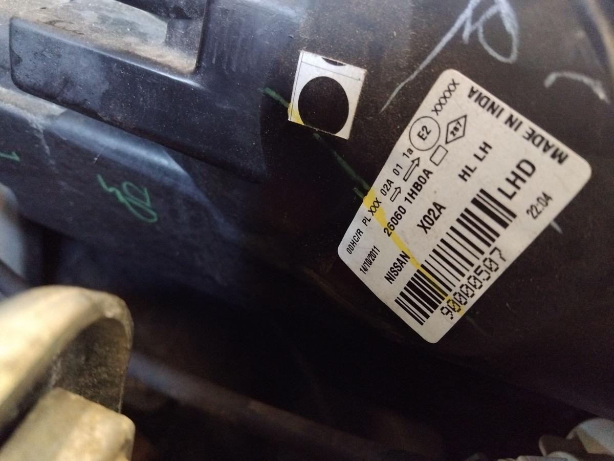 Nissan Micra 4 K13 original Scheinwerfer links Halogen mit LWR BJ2013 260601HB0A