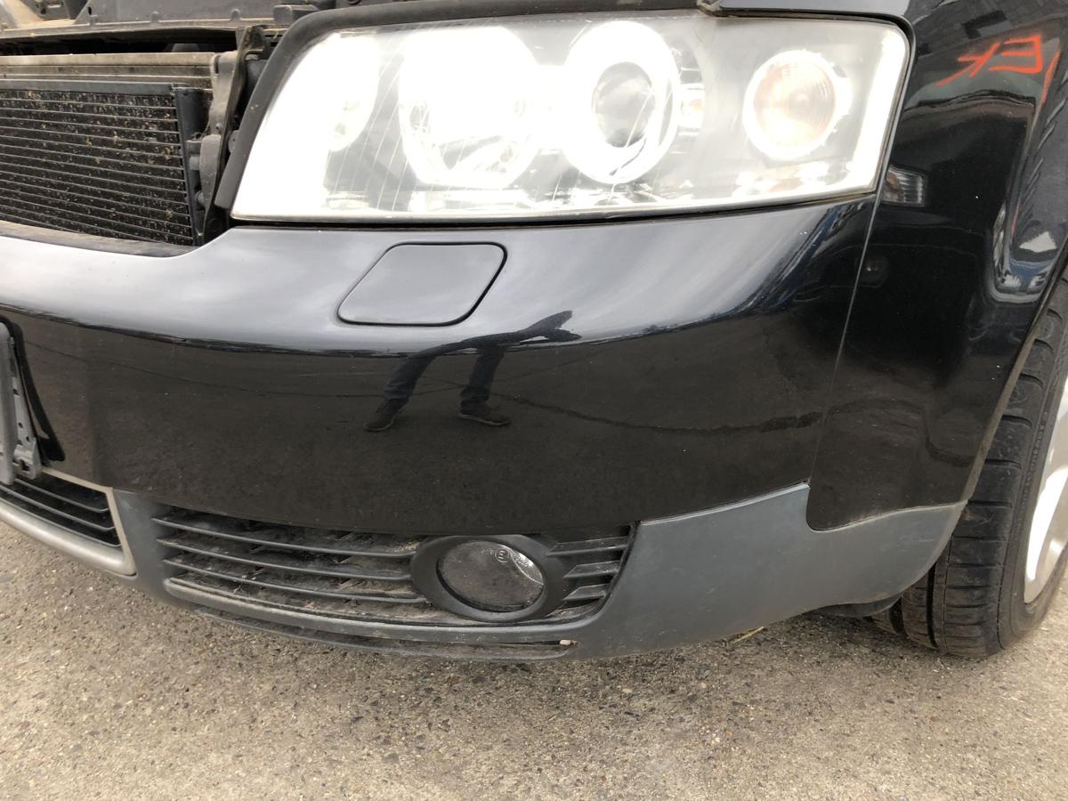 Audi A4 8E B6 Avant Sto&szlig;f&auml;nger vorn Frontsch&uuml;rze mit NSW f&uuml;r SRA LZ9W schwarz