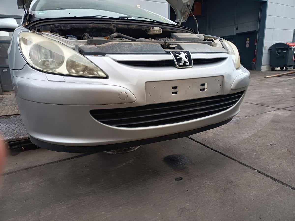 Peugeot 307CC Cabrio orig Stoßstange vorn Stoßfänger EZR Silbergrau Bj 2003