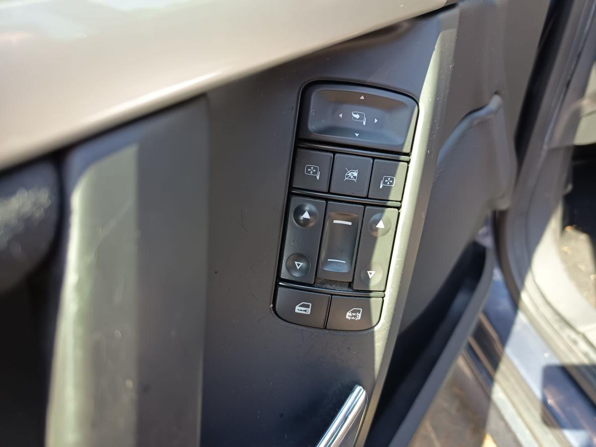 Opel Signum orig Au&szlig;enspiegel rechts elektrisch klappbar Z168 Metro Blau Bj 07