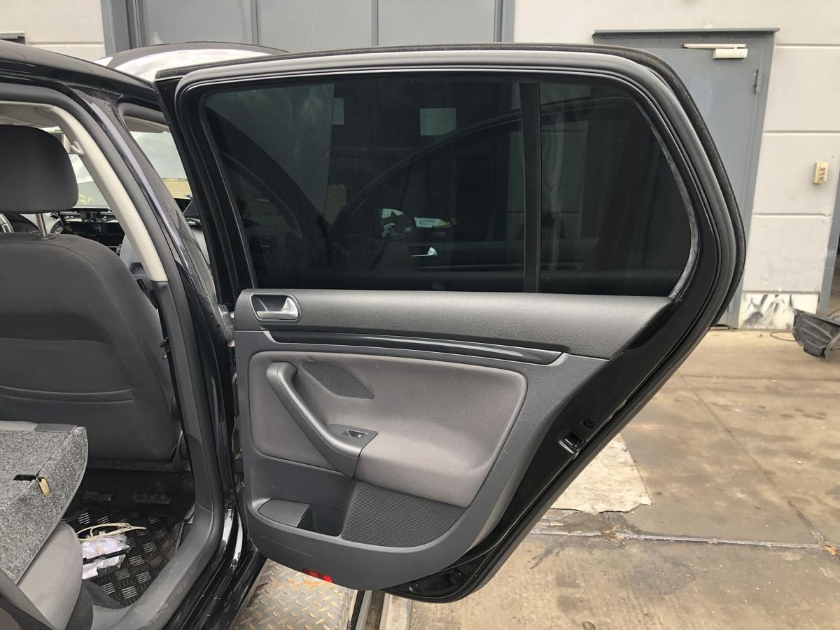 VW Golf V Limo original Tür hinten rechts Fond C9Z Black magic Bj 2008