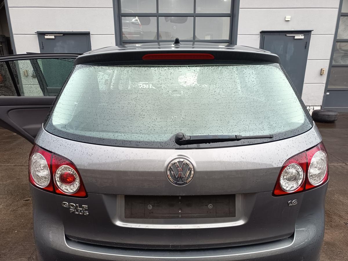 VW Golf Plus 5M original Heckklappe mit Scheibe A7T United Grey rostfrei Bj 2006