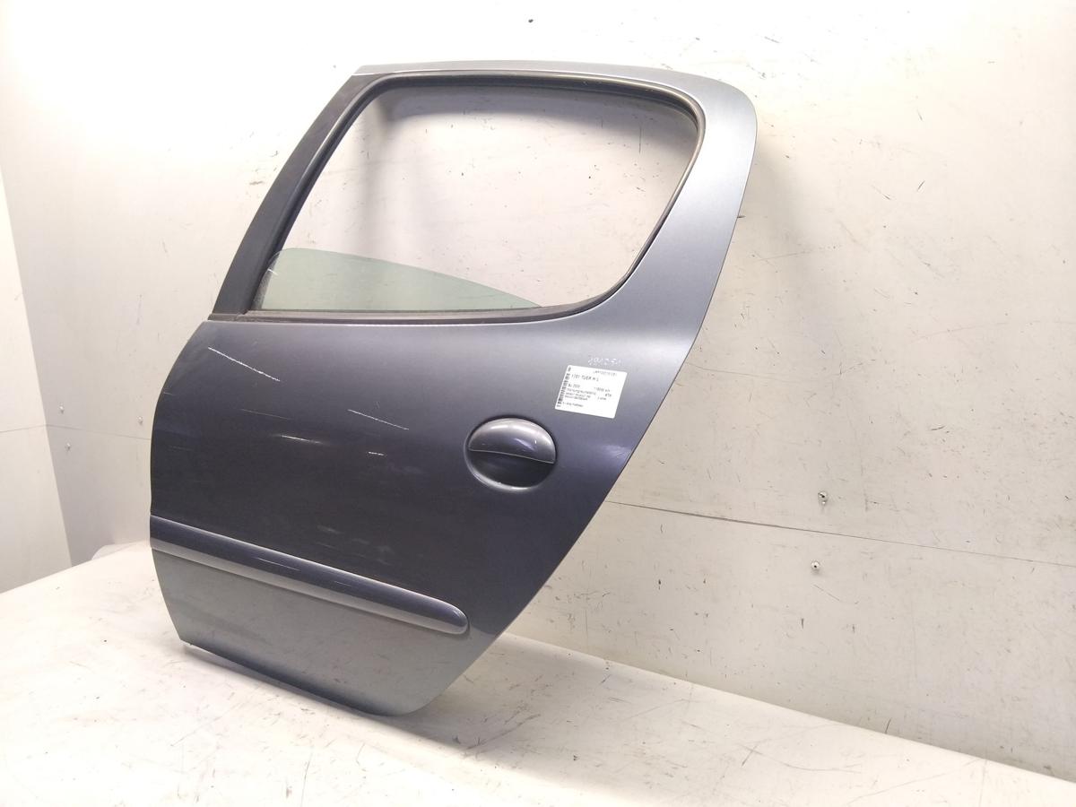 Peugeot 206 original T&uuml;r hinten links thoriumgraumetallic KTH BJ2008 Flie&szlig;heck