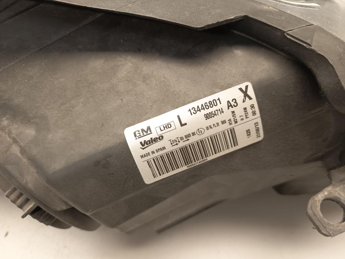 Opel Corsa D original Scheinwerfer links Facelift Halogen Baujahr 2013