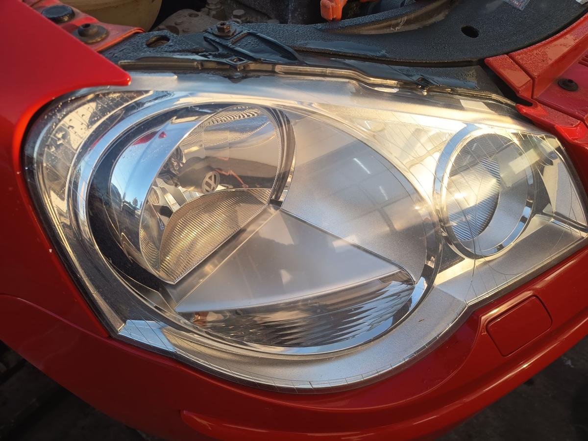 VW Polo 9N3 original Scheinwerfer rechts Halogen/Haupt/Licht/Front Bj 2006