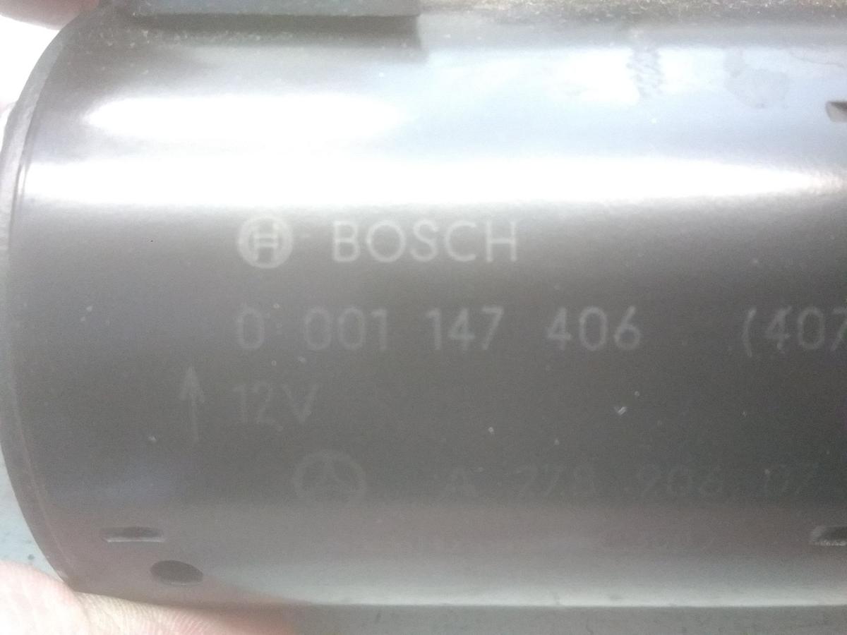 Mercedes E 500 4-Matic 212 original Anlasser Starter 4.7 300kw Bj.2011 A2789060700