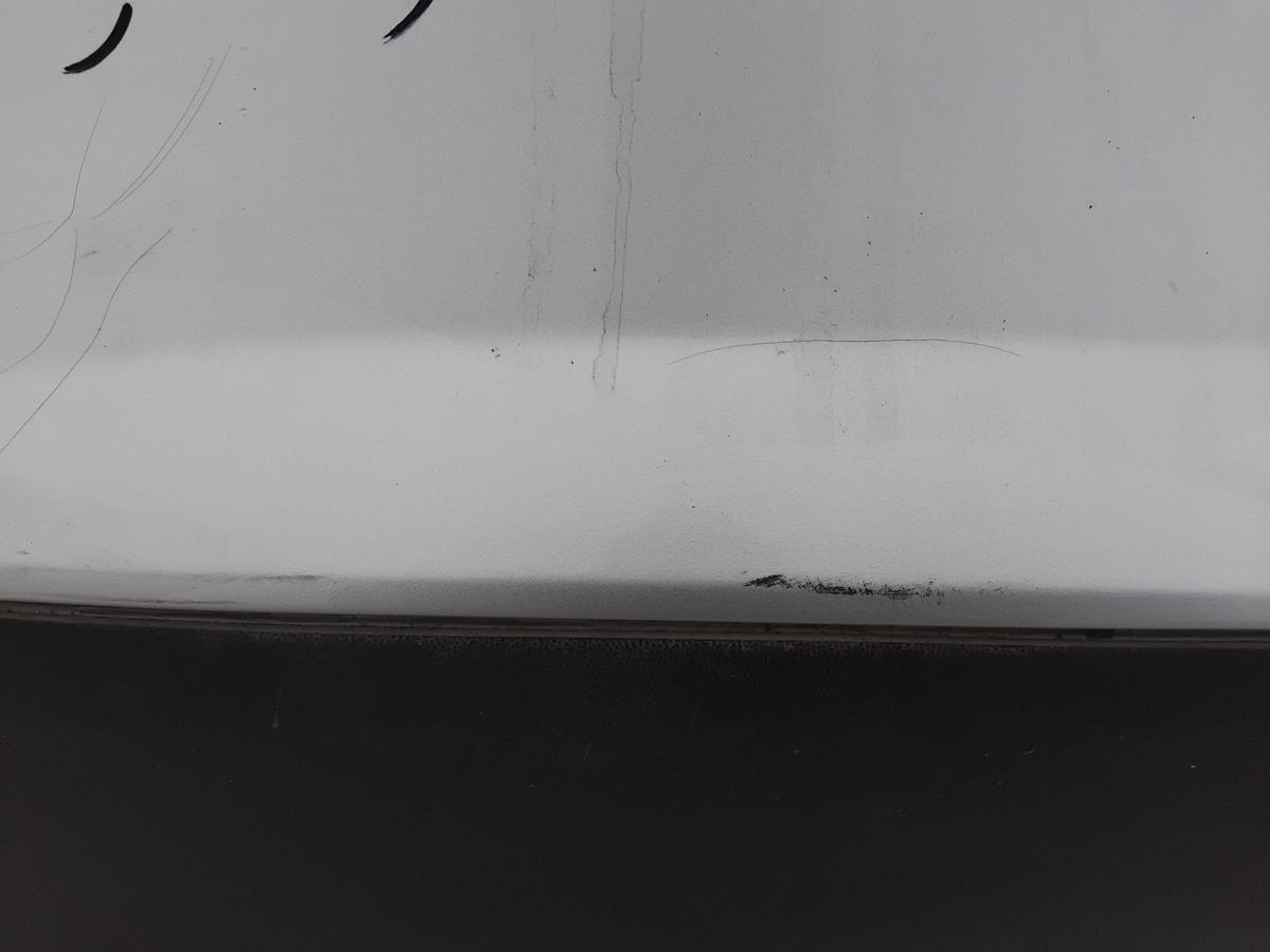 VW Fox 5Z original Sto&szlig;f&auml;nger Sto&szlig;stange hinten LA7W reflexsilbermetallic BJ2006