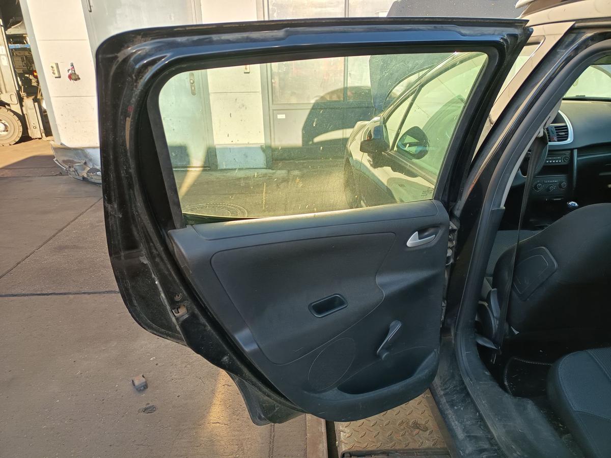 Peugeot 207SW original T&uuml;r Roht&uuml;r hinten links EXL schwarz Baujahr 2009