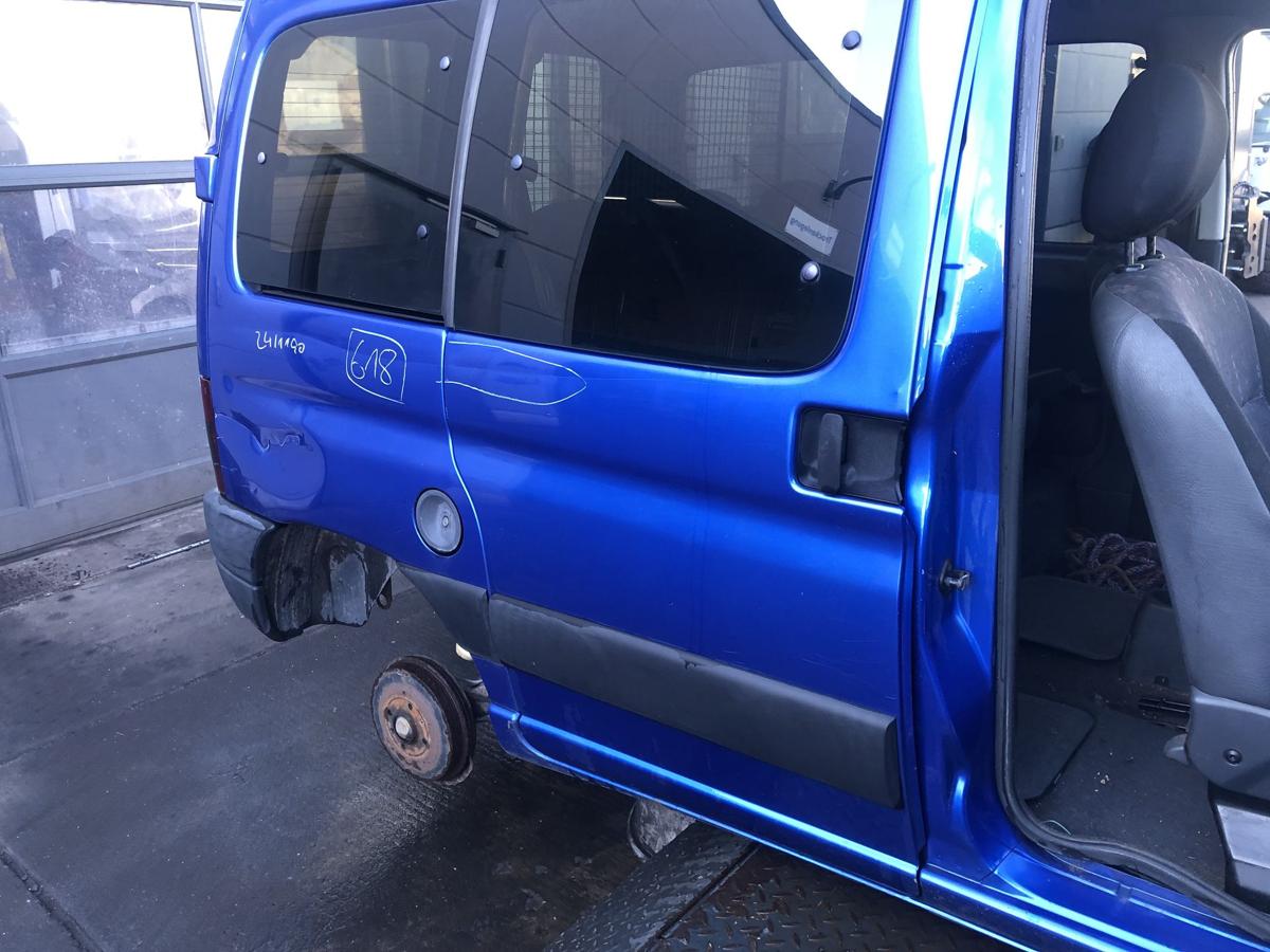 Citroen Berlingo I original Schiebetür hinten rechts KMH Königsblau Bj 2006