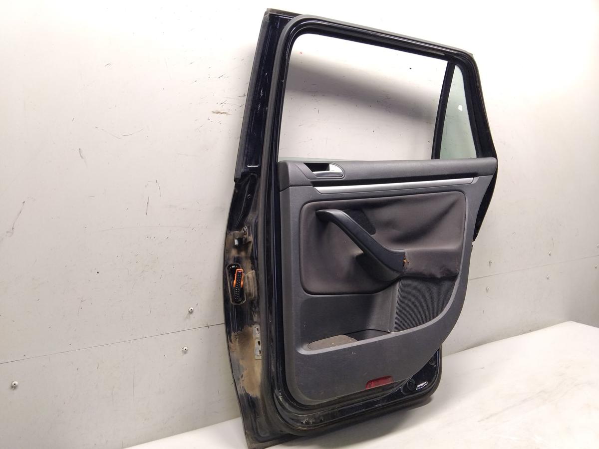 VW Golf 6 Variant Golf 5 Variant Tür hinten rechts LC9X Deep Black BJ2009