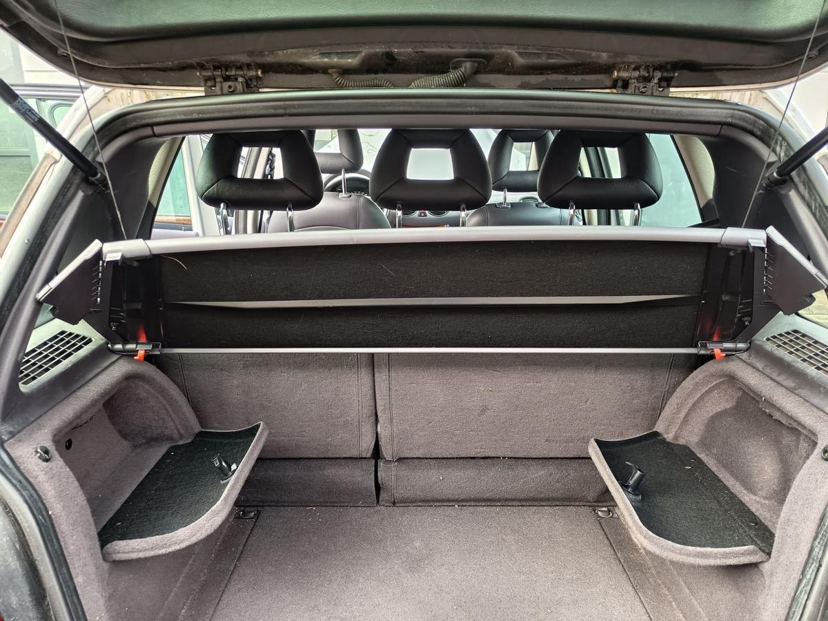 Mercedes W168 Mopf original Hutablage Abdeckung Lade/Kofferraum anthrazit Bj2001