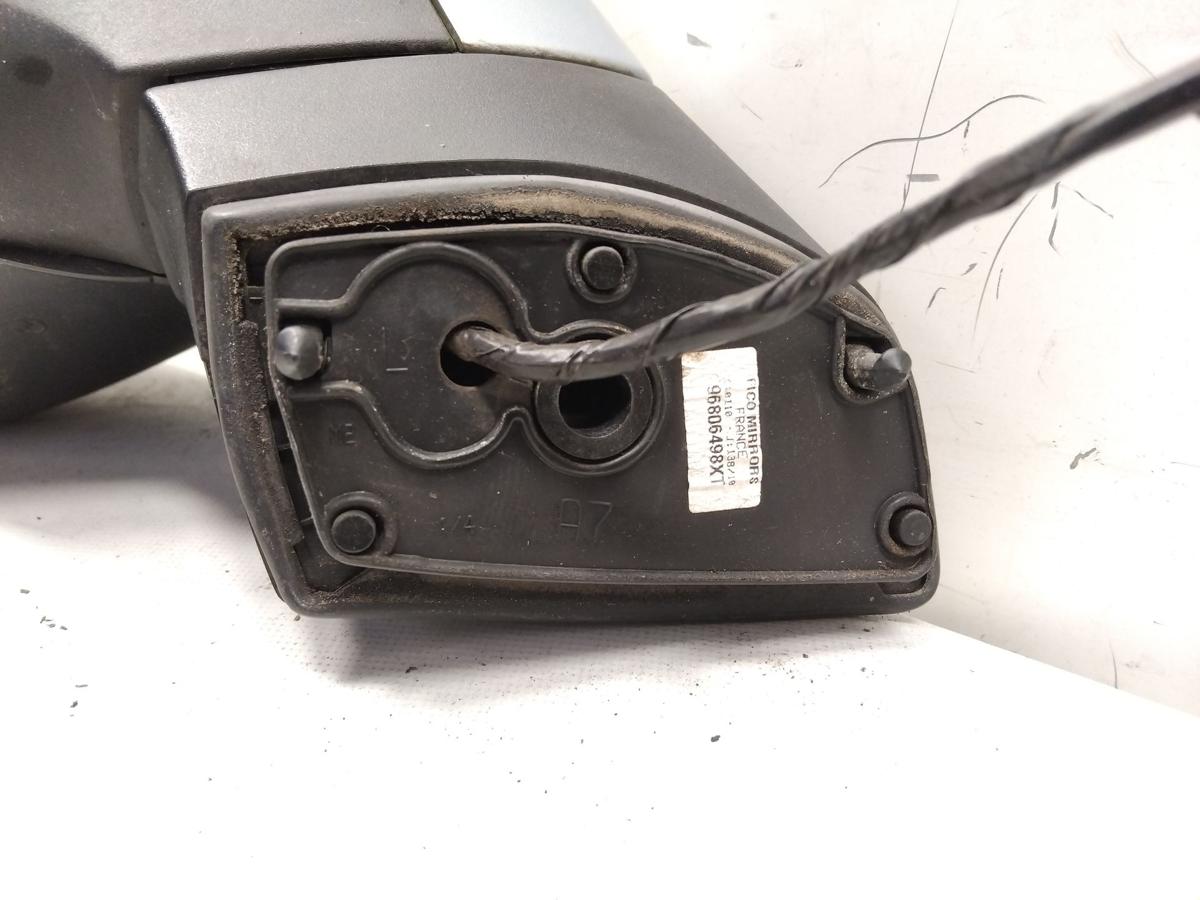 Peugeot 207 orig Au&szlig;enspiegel links elektrisch&beheizt BJ2010 KGZ Inari Blau