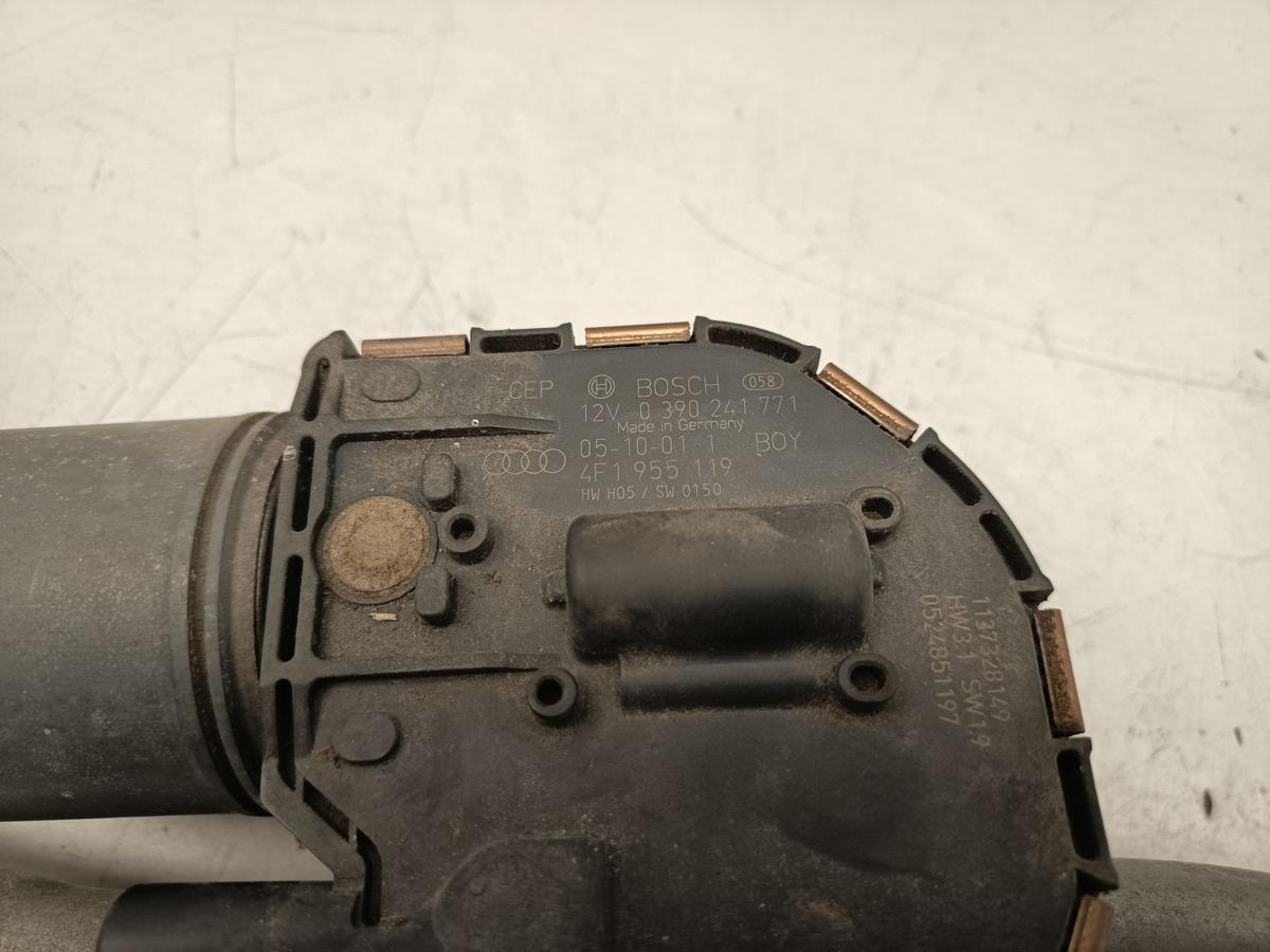 Audi A6 4F original Wischermotor vorne mit Gest&auml;nge Baujahr 2006