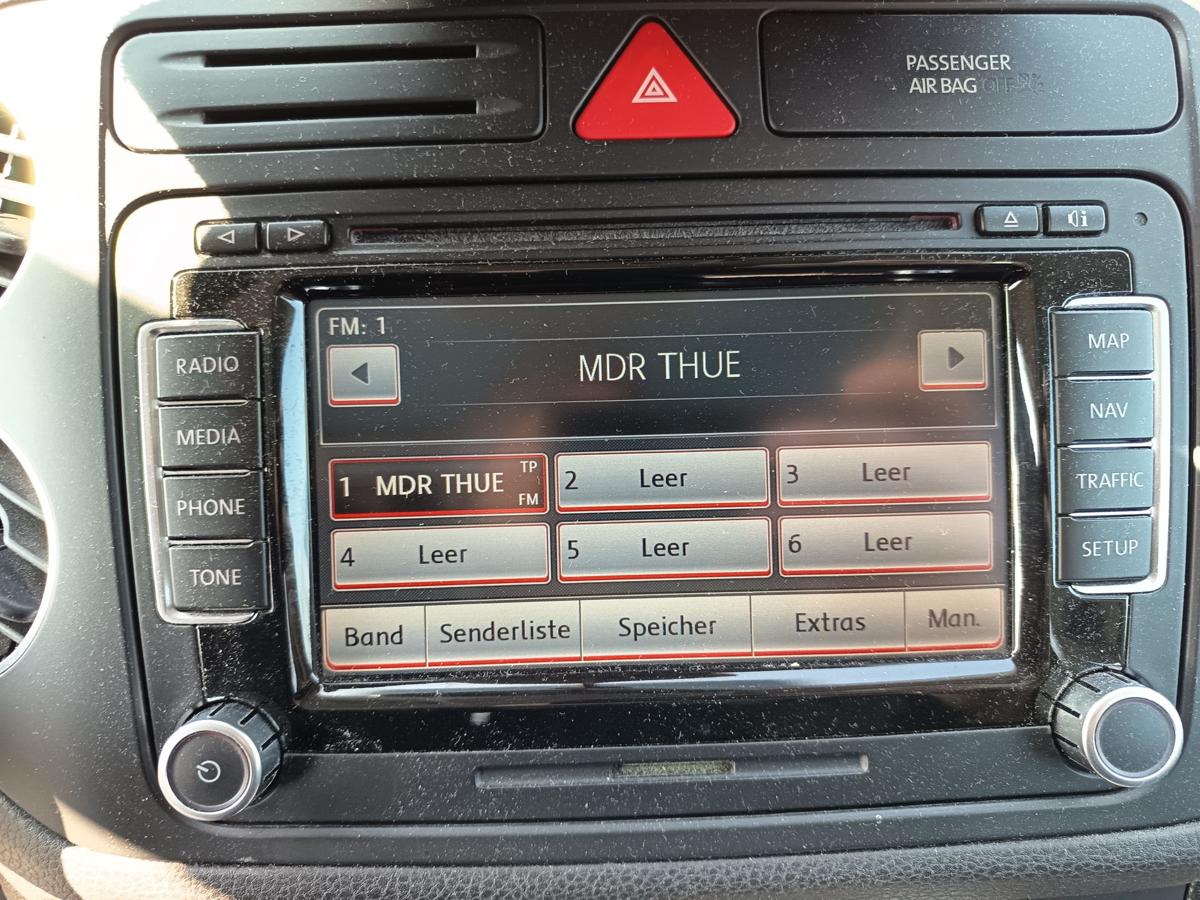 VW Golf Plus original Radio Navigationssystem RNS 510 1T0035680B Bj 2009