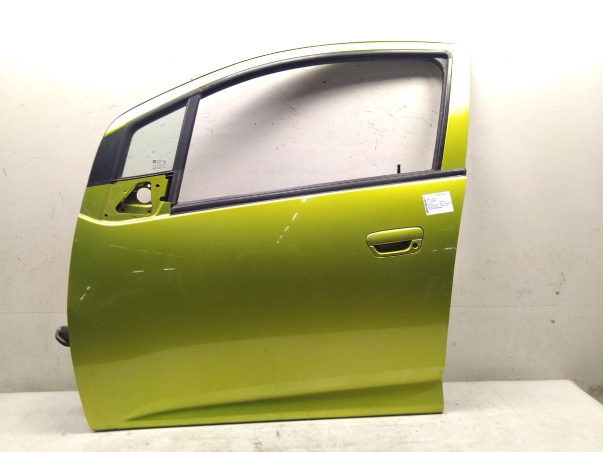 Chevrolet Spark M300 original T&uuml;r vorn links Fahrert&uuml;r GJT Gr&uuml;nmetallic BJ2012