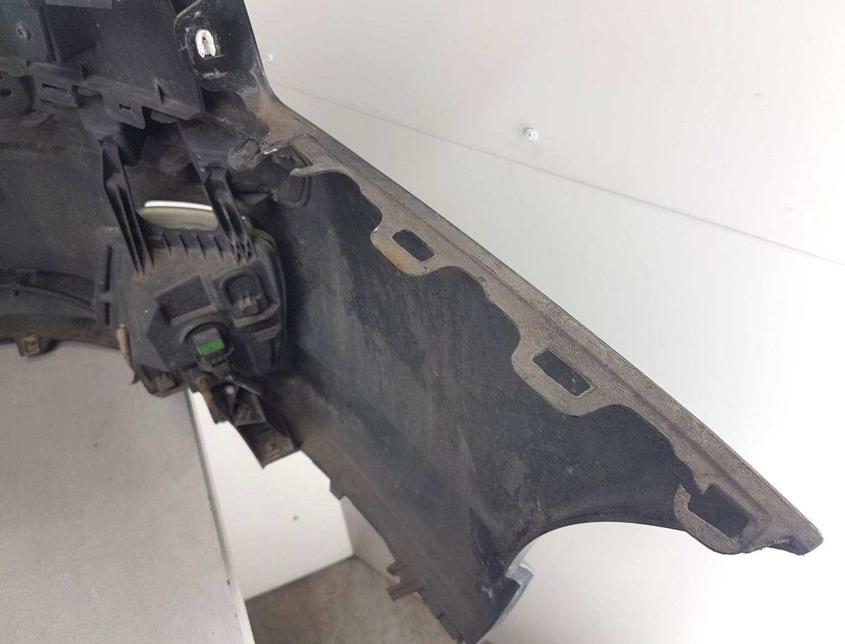 Peugeot 407 Stoßstange Stoßfänger vorn in EXL Obsidianschwarz Bj2006