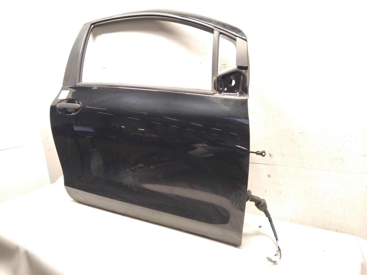Toyota Yaris 2 XP9 orig T&uuml;r vorn rechts Beifahrert&uuml;r 209 schwarz 3t&uuml;rig BJ2011