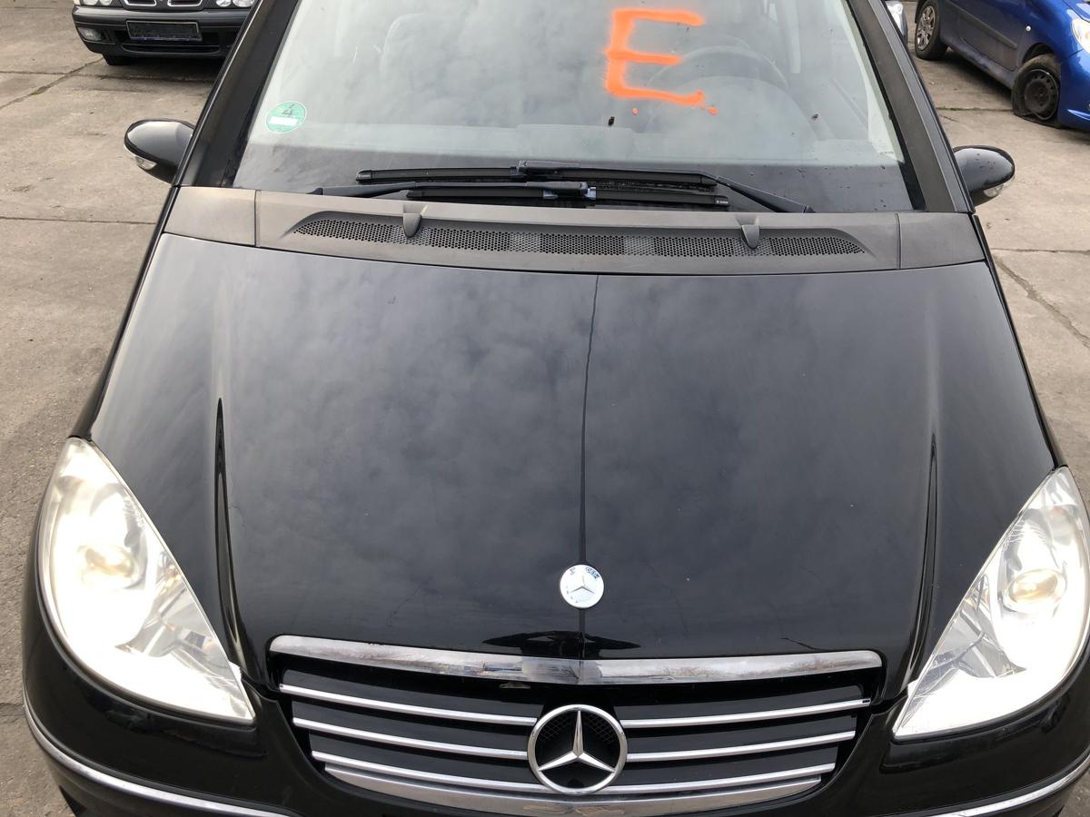 Mercedes A Klasse W169 Motorhaube Haube Klappe Deckel vorn 696 Nachtschwarz