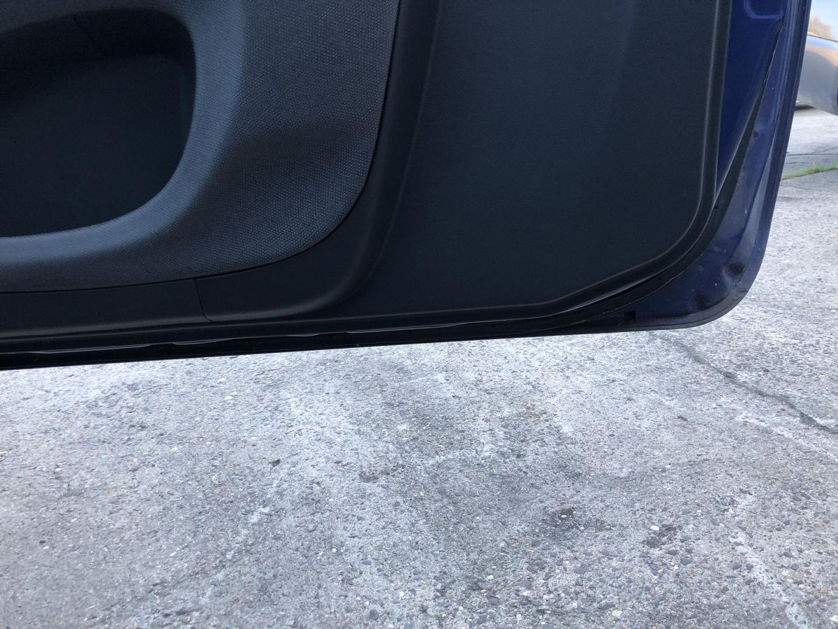 Nissan Micra K12 Tür vorn rechts Beifahrertür Rohbau BW6 Dark Blue Perl 3 türer