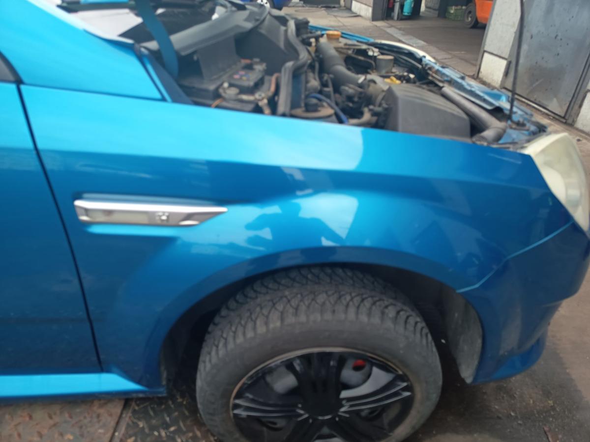Opel Tigra Twintop original Kotfl&uuml;gel rechts Seitenteil Z21H Antiguablau Bj 2007