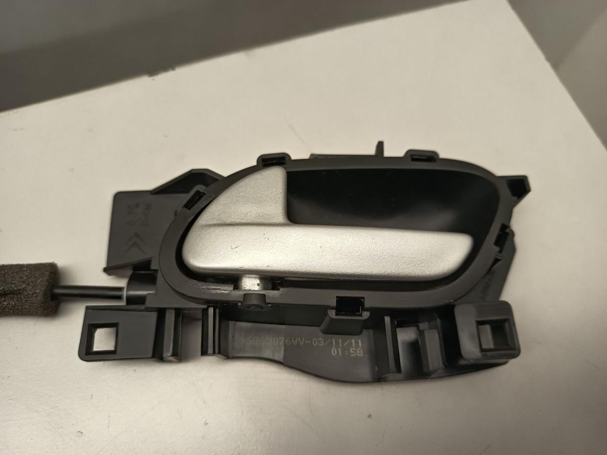 Citroen Berlingo II B9 Bj 2011 original T&uuml;rschloss vorn links mit T&uuml;rgriff