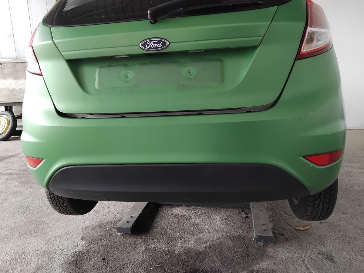 Ford Fiesta JA8 orig Sto&szlig;f&auml;nger Sto&szlig;stange hinten BJ2016 frostwei&szlig;-gr&uuml;n foliert