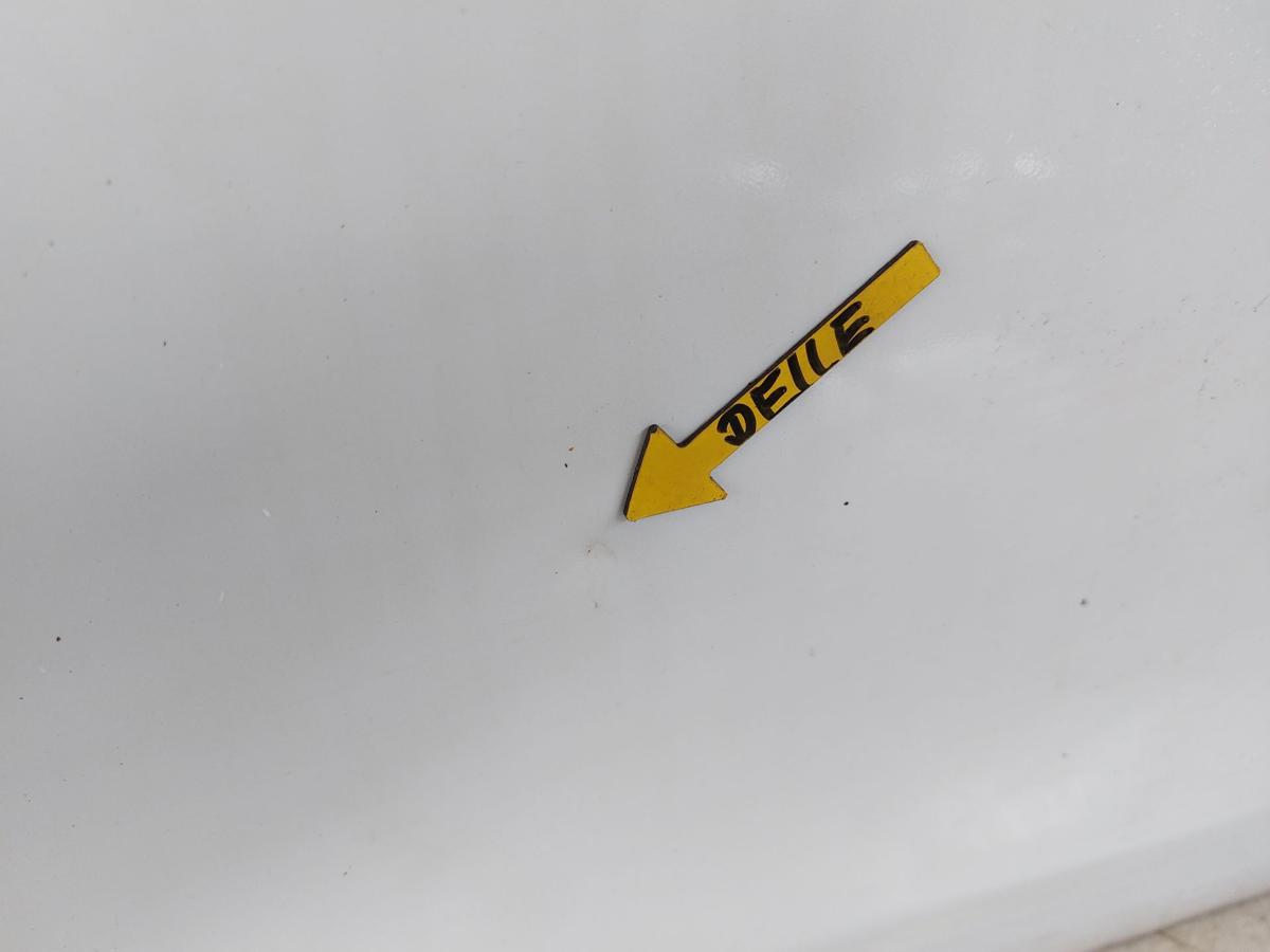 T&uuml;r vorn rechts Beifahrert&uuml;r Z20R weiss Opel Meriva B schlecht instandgesetzt