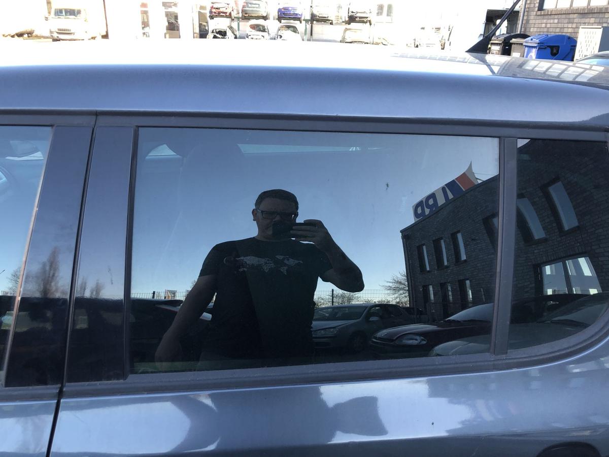 Skoda Fabia 5J Seitenscheibe T&uuml;rscheibe hinten links 5 t&uuml;rer Colorglas