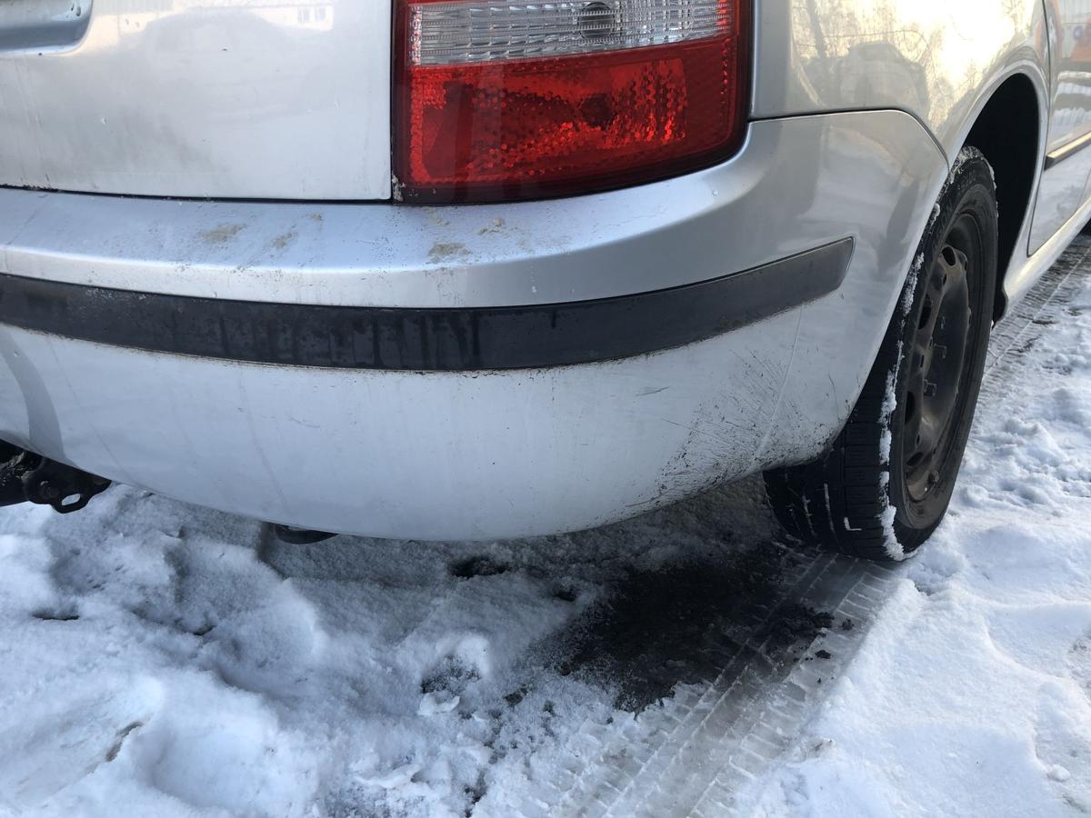 Skoda Fabia 6Y Combi Stossf&auml;nger hinten Kombi AHK LF7T Stossstange Bumper