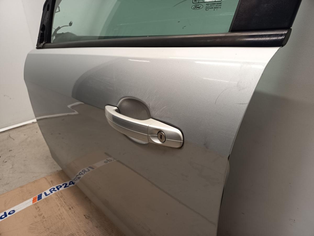 Ford Focus Mk2 Facelift original T&uuml;r vorn links Fahrer 03 Polarsilber Bj 2009