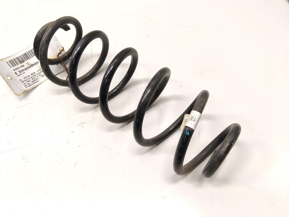 VW Golf 7 2015 3 oder 5 türig Schraubenfeder hinten links für original Sportfahrwerk