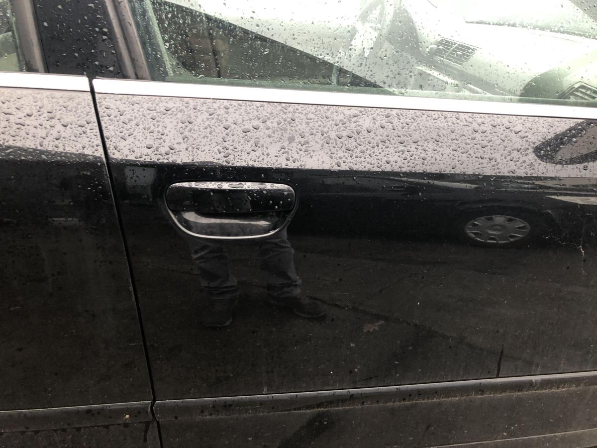 Audi A4 8E B6 Limo Tür vorne rechts Beifahrertür Rohbau LZ9W Ebonyschwarz