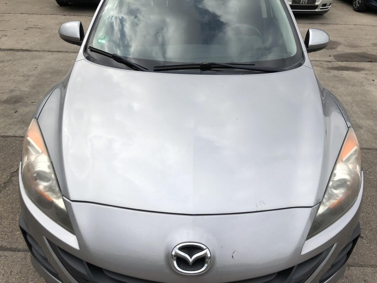 Mazda 3 Typ BL Motorhaube Haube Motorklappe vorn 38P Liquid Silver Met