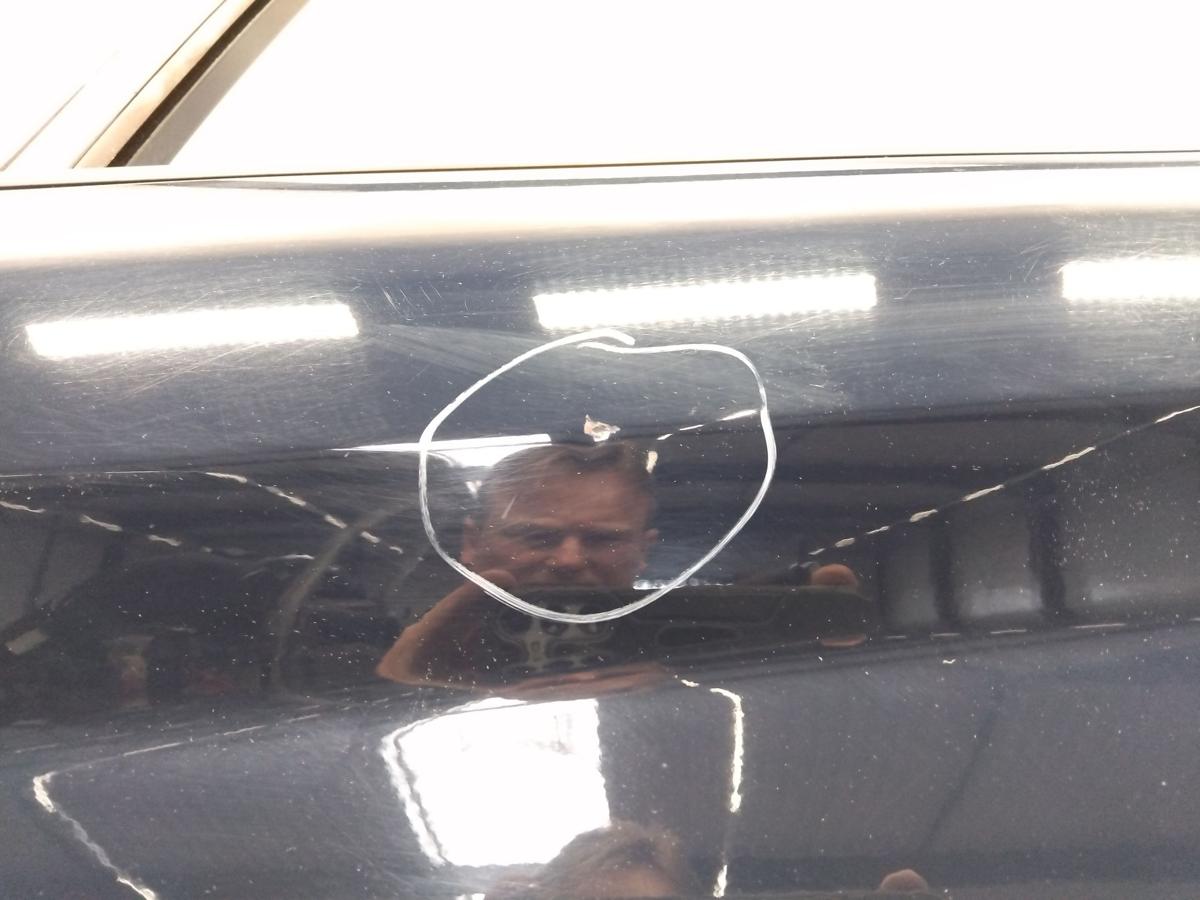 Ford Fiesta JA8 T&uuml;r vorn links Fahrert&uuml;r Blazer-Blau 3-t&uuml;rig BJ2009