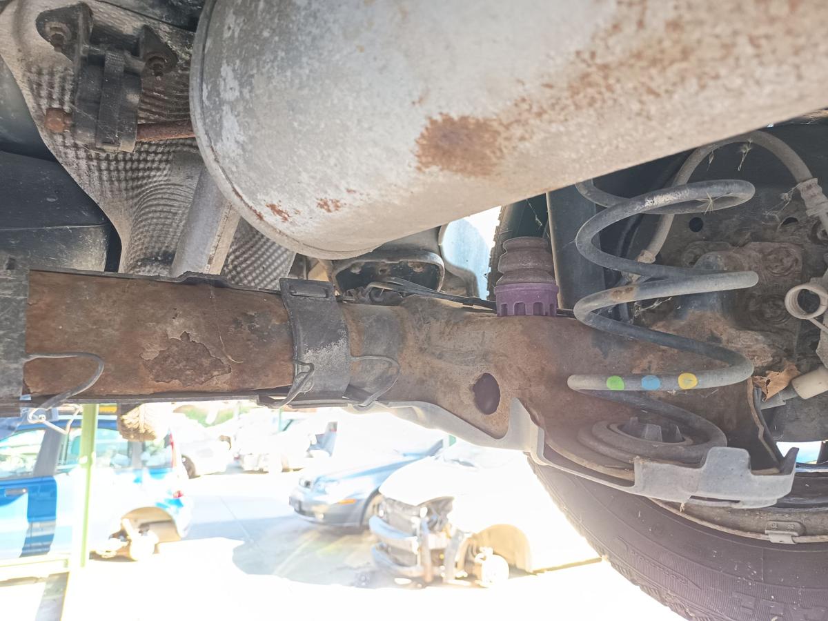 Peugeot 208 I original Hinterachse Tr&auml;ger scheibengebremst 123tkm Bj 2012