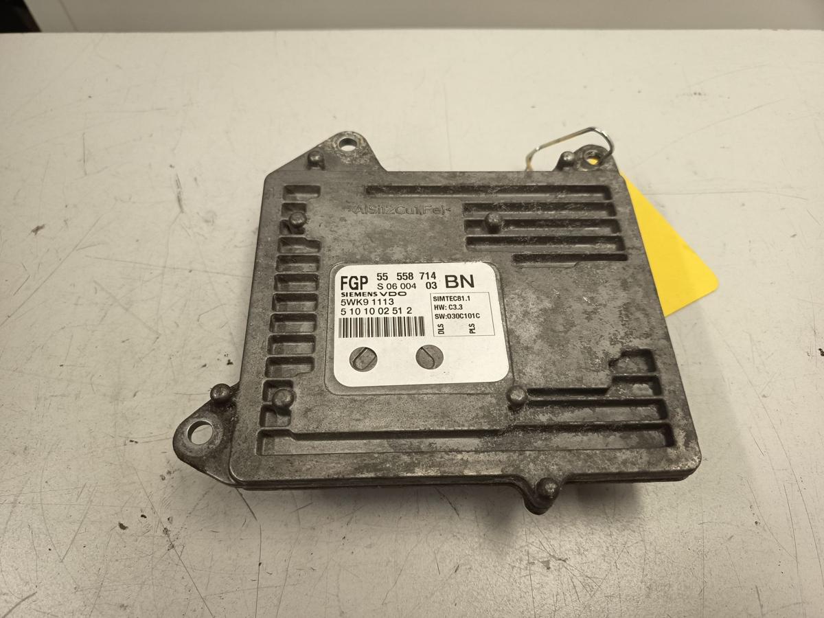 Opel Signum original Motorsteuerger&auml;t entheiratet reset zur&uuml;ckgesetzt Bj 2005