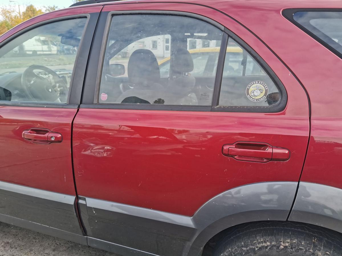 Kia Sorento JC Tür Autotür Rohbautür Fondtür hinten links R9 Ruby Red KRATZER