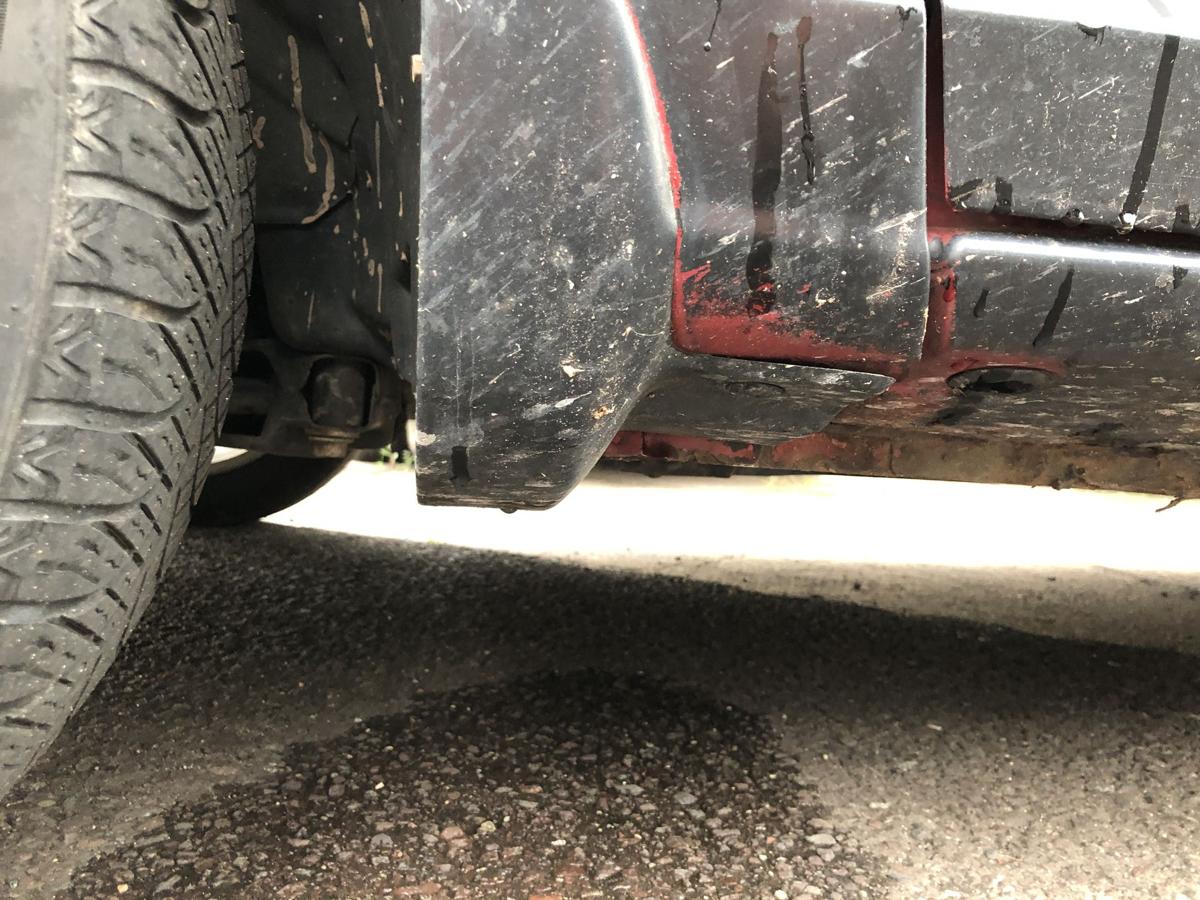 Dodge Caliber PK Kotfl&uuml;gel links Mopar Fahrerseite Seitenwand weinrot