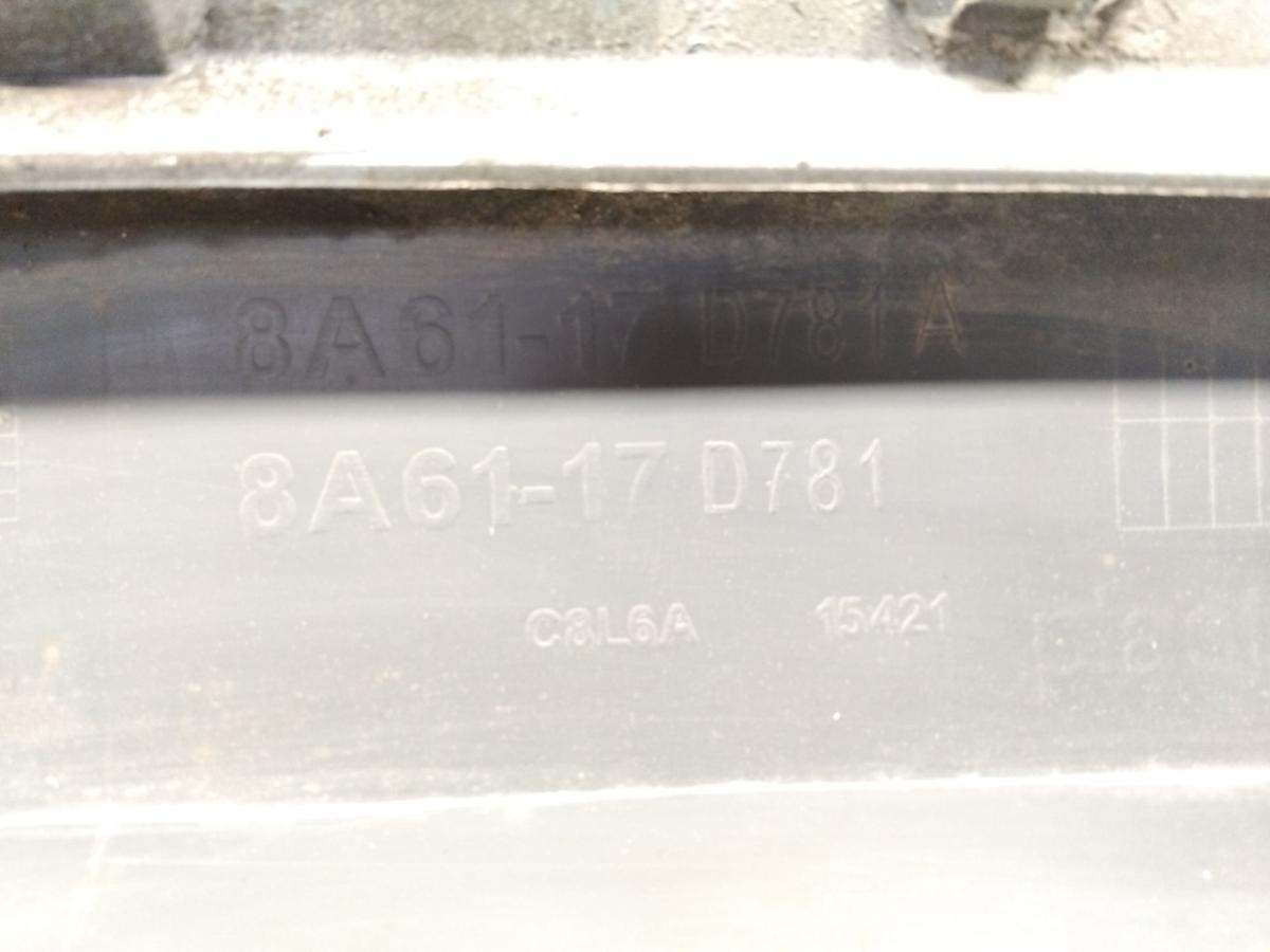 Ford Fiesta JA8 original Sto&szlig;f&auml;nger Sto&szlig;stange hinten H9 Frost Wei&szlig; BJ2010