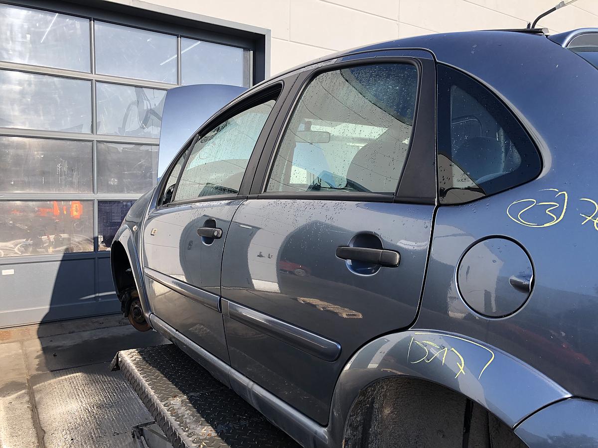 Citroen C3 1 orig Tür hinten links EZW Eisengrau met Bj 05