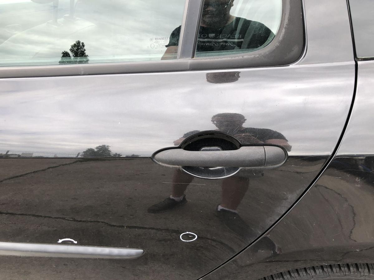 Renault Clio 3 III Grandtour T&uuml;r hinten links Fondt&uuml;r Rohbau NV676 Noir Nacre