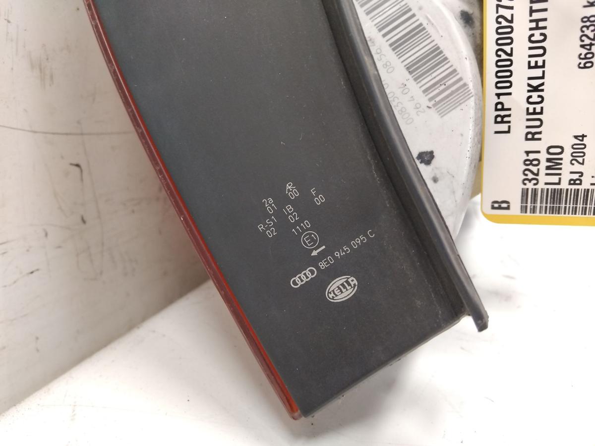 Audi A4 8E original R&uuml;ckleuchte Heckleuchte Schlussleuchte links Limo BJ2004