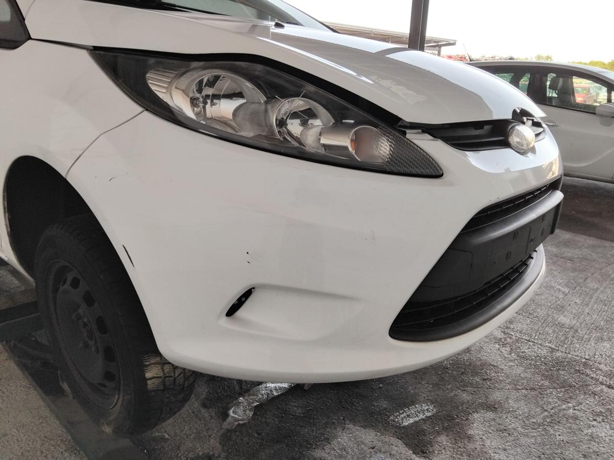 Ford Fiesta JA8 original Stossfänger Stoßstange vorn frostweiß BJ2009