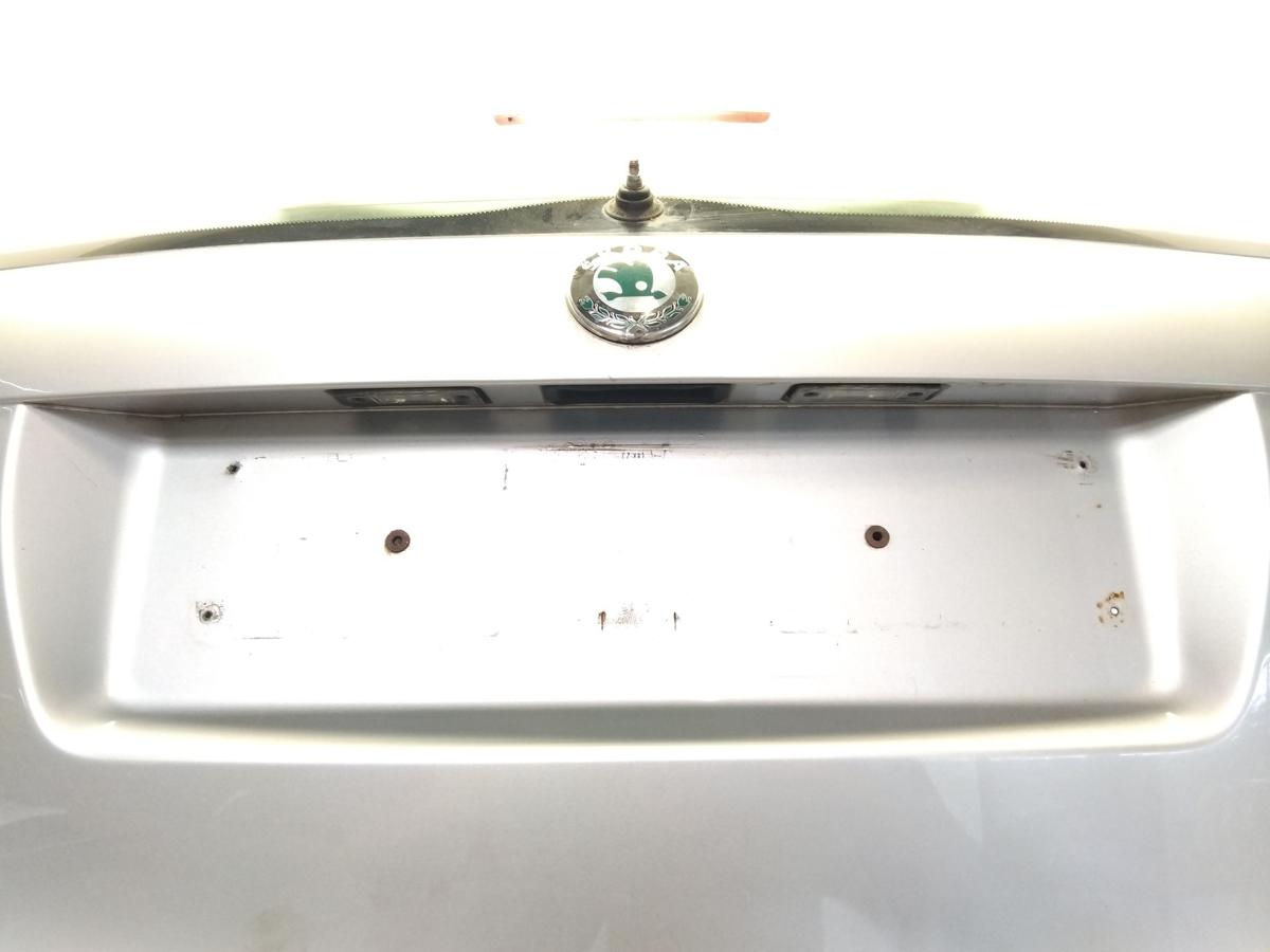 Skoda Fabia 1 Kombi 6Y Heckklappe diamantsilber mit Heckscheibe Bj.2001