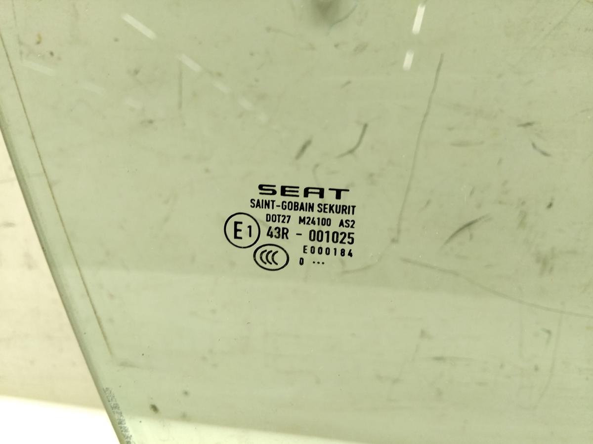 Seat Exeo ST 3R original T&uuml;rscheibe vorn rechts gr&uuml;ncolor BJ2011