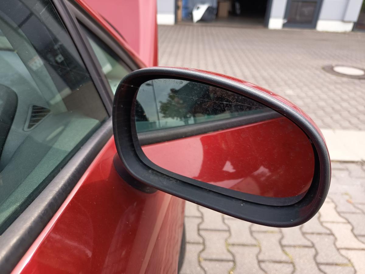 Seat Leon 1P original Außenspiegel rechts elektrisch LS3X Rojo Rubi Bj 2005
