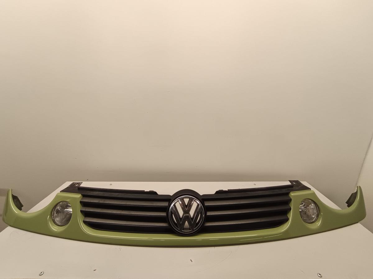 VW Lupo original Kühlergrill Grill mit Emblem 6X0853653A LD6G-CEDERGRUEN Bj 2002