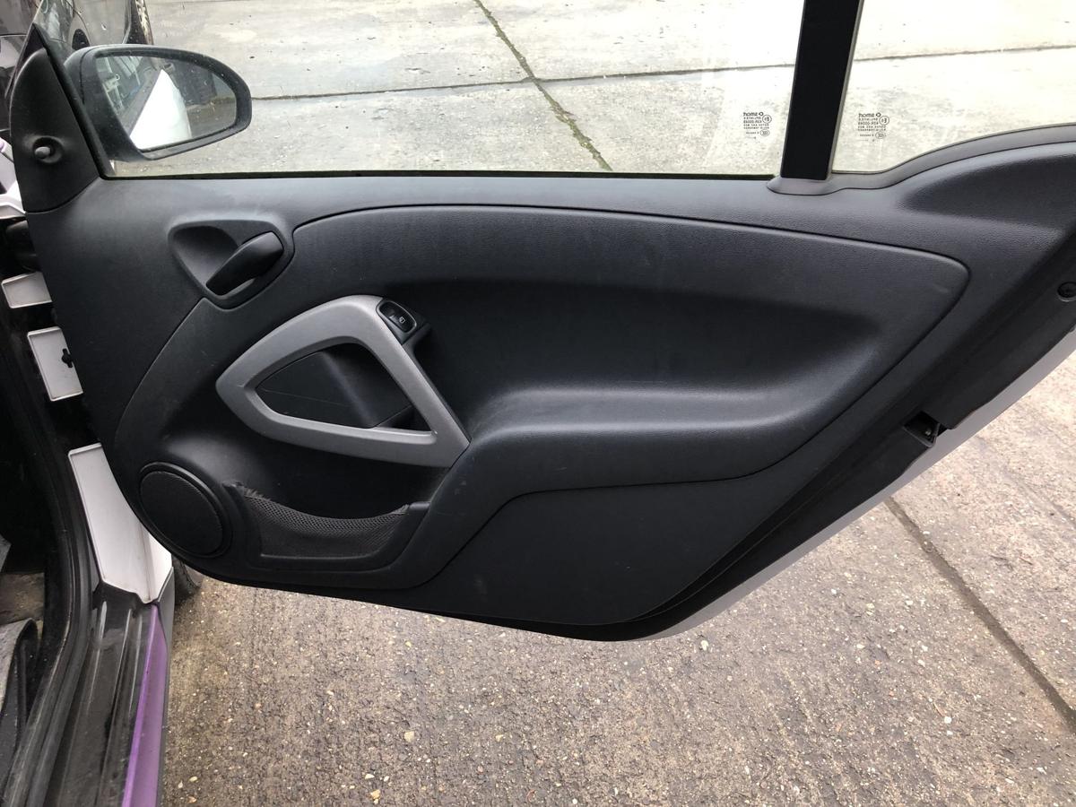 Smart 451 T&uuml;r vorn rechts Beifahrert&uuml;r mit elek Fensterheber EAZ Kristallwei&szlig;